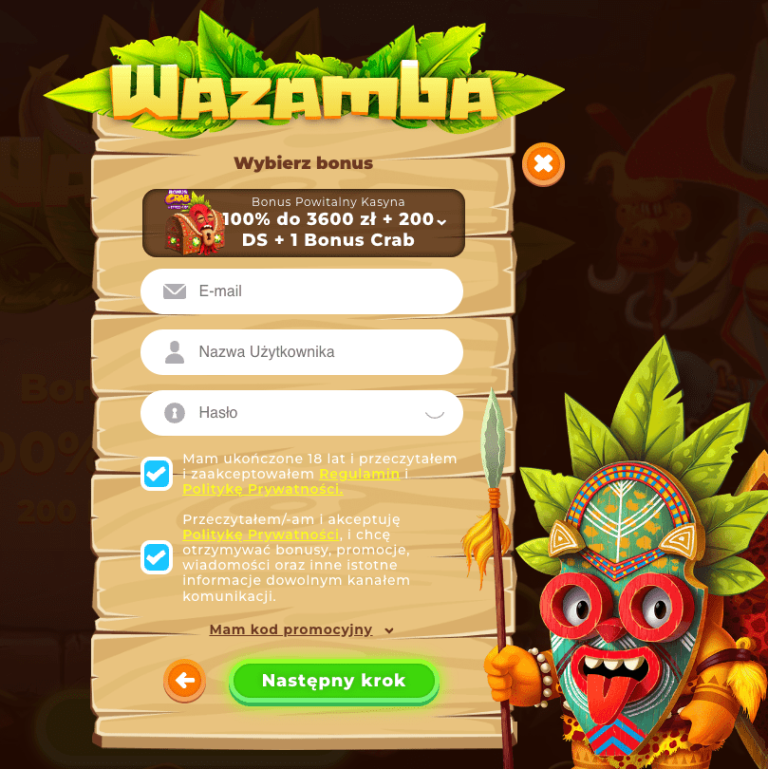 wazamba casino